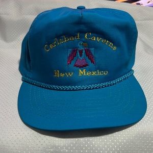 Vintage Carlsbad Caverns National Park Hat Trucker Cap New Mexico Outdoors Camp